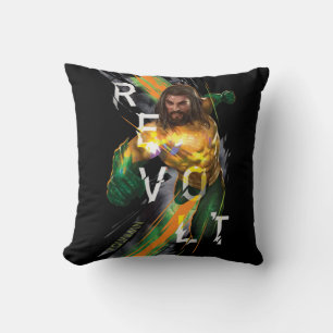 Aquaman   Aquaman "Revolt" Refrakted Graphic Kissen