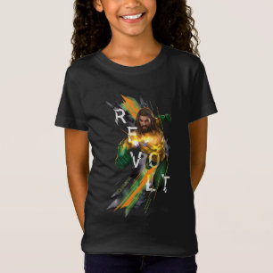 Aquaman Aquaman "Revolt" Refrakted Graphic T-Shirt