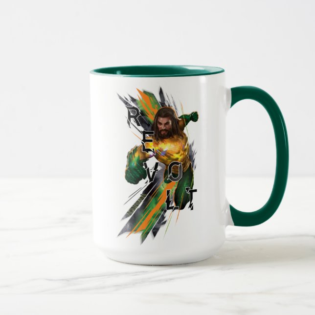 Aquaman | Aquaman "Revolt" Refrakted Graphic Tasse (Rechts)