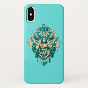 Aquaman   Aquaman u. Trenchers grafisch Case-Mate iPhone Hülle