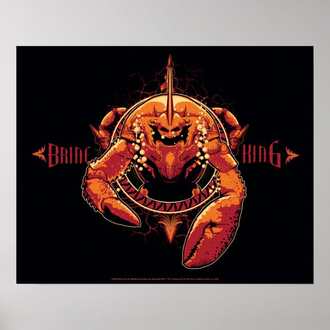 Aquaman | Brine King Graphic Poster (Vorne)