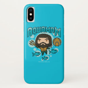 Aquaman   Chibi Aquaman Undersea Graphic Case-Mate iPhone Hülle