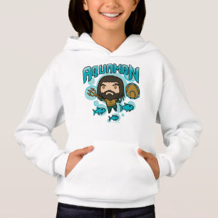 Aquaman   Chibi Aquaman Undersea Graphic Hoodie