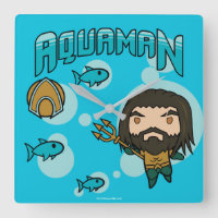 Aquaman | Chibi Aquaman Undersea Graphic