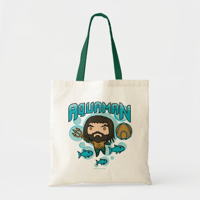 Aquaman | Chibi Aquaman Undersea Graphic Tragetasche (Vorne)