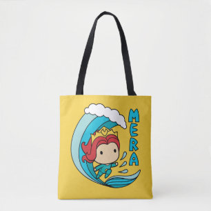 Aquaman   Chibi Mera Riding Wave Graphic