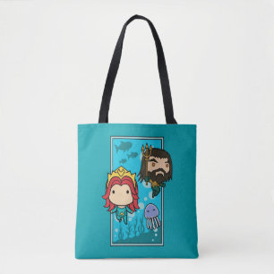 Aquaman   Chibi Mera u. Aquaman unterseeische