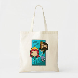 Aquaman Chibi Mera u. Aquaman unterseeische Tragetasche
