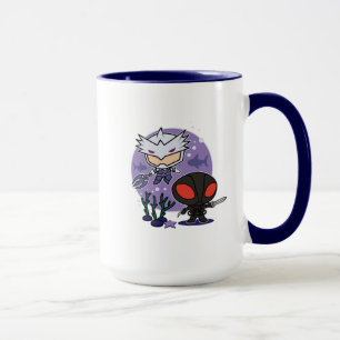 Aquaman   Chibi Orm & Black Manta Undersea Graphic Tasse