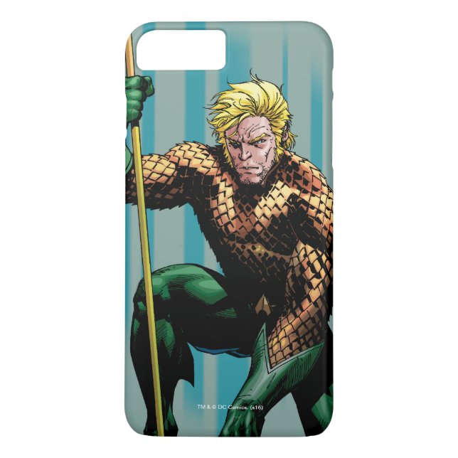 Aquaman Crouching 2 Case-Mate iPhone Hülle (Rückseite)