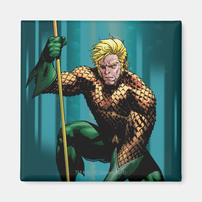 Aquaman Crouching Magnet (Vorne)