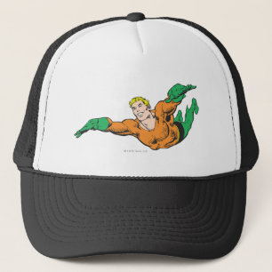Aquaman erhebt sich in die Lüfte Truckerkappe