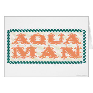 Aquaman Es ist Showtime! Buchstaben