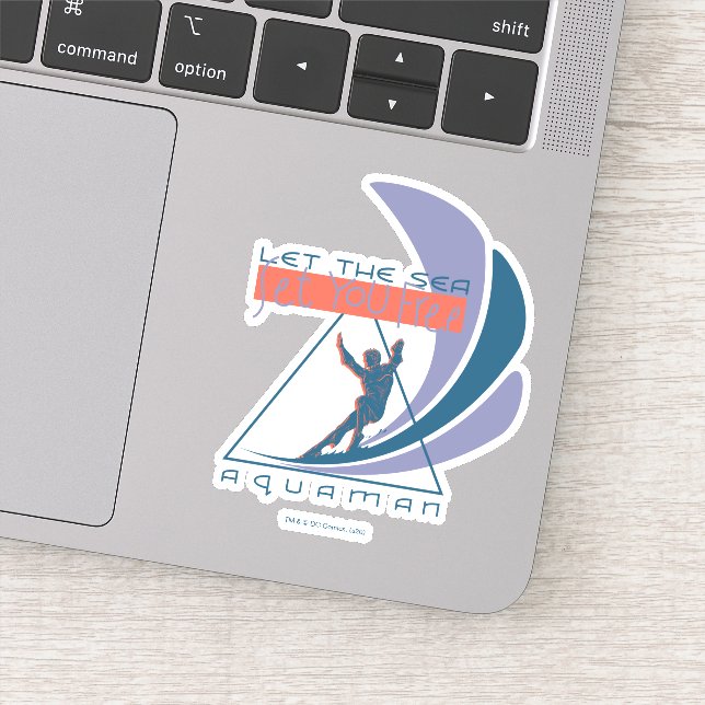 Aquaman | Gelassen Set Sie kostenlos Aufkleber (Detail)