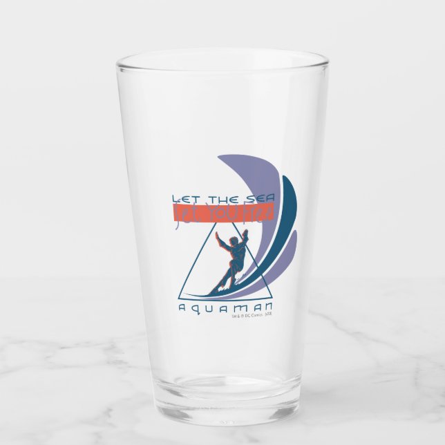 Aquaman | Gelassen Set Sie kostenlos Glas (Vorderseite)