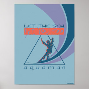 Aquaman   Gelassen Set Sie kostenlos Poster