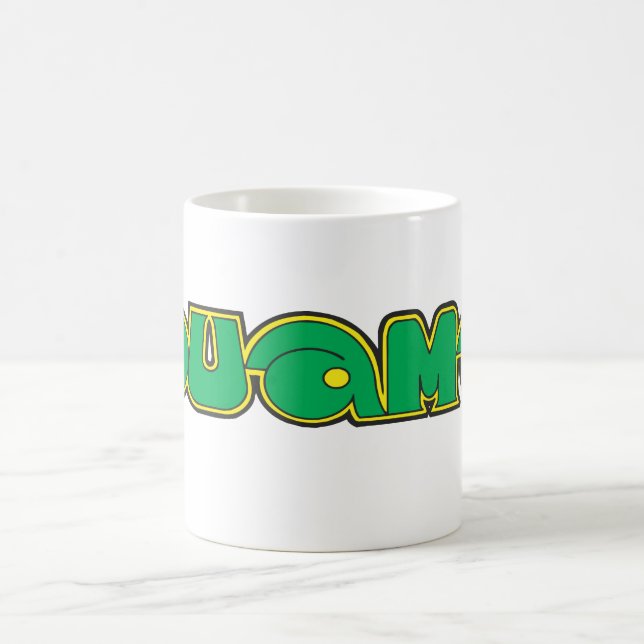 Aquaman Green Logo Tasse (Mittel)