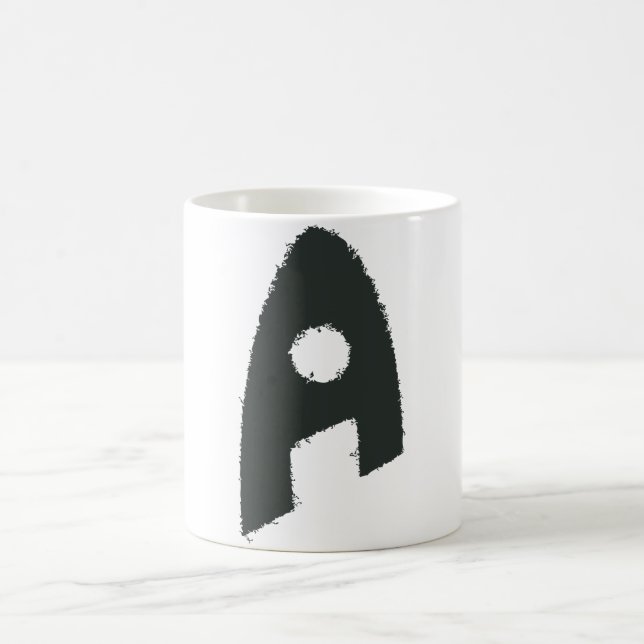 Aquaman Grunge 'A' Tasse (Mittel)