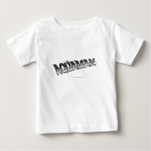 Aquaman Grunge-Streifen-Logo Baby T-shirt