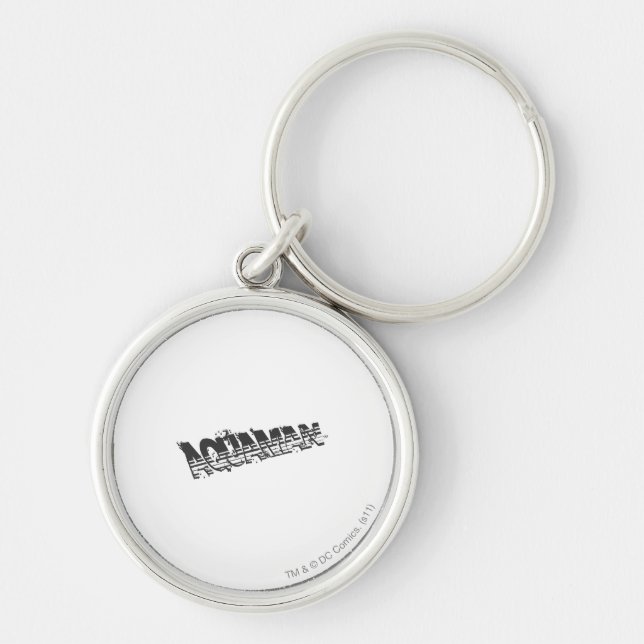 Aquaman Grunge Strip Logo Schlüsselanhänger (Vorne)