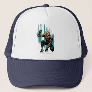 Aquaman hockend truckerkappe