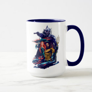 Aquaman   King Orm Versus Mera & Aquaman Tasse