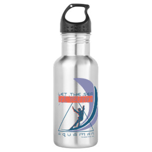 Aquaman  Lass des Set Edelstahlflasche