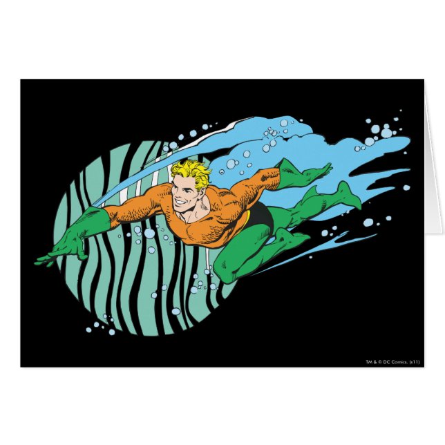 Aquaman Leaps Verlassen (Vorderseite (Horizontal))