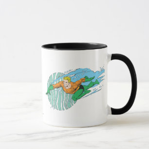Aquaman Leaps Verlassen Tasse