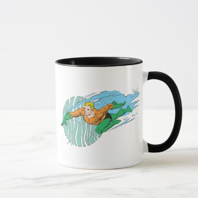 Aquaman Leaps Verlassen Tasse (Rechts)