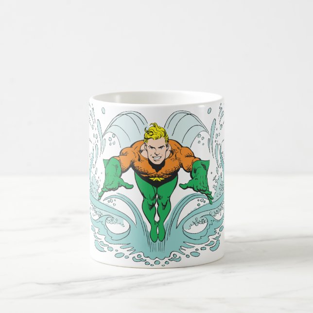 Aquaman Lunging Forward Tasse (Mittel)