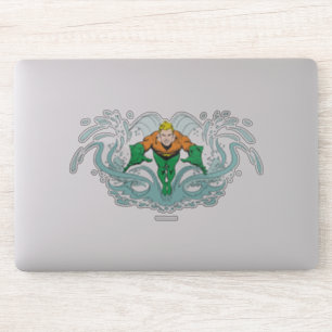 Aquaman Lunging nach vorne Aufkleber