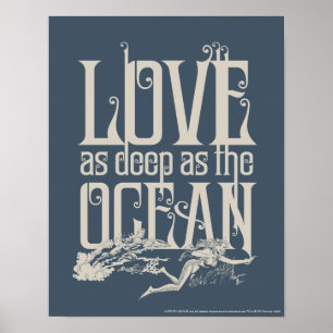 Aquaman & Mera - Love As Deep As The Ocean Poster
