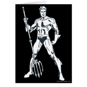 Aquaman mit Pitchfork BW
