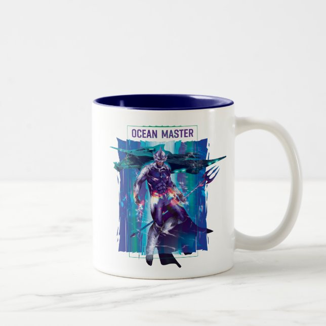 Aquaman | Ocean Master King Orm Refrakted Graphic Zweifarbige Tasse (Rechts)