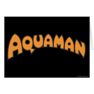 Aquaman Orange Logo