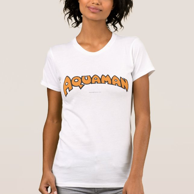Aquaman Orange Logo Baby T-shirt (Vorderseite)
