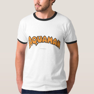 Aquaman-Orange-Logo T-Shirt