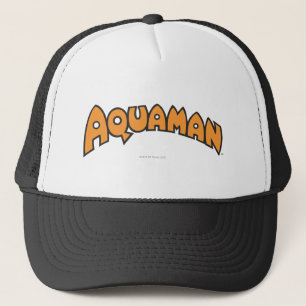 Aquaman Orange Logo Truckerkappe