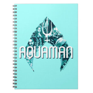 Aquaman   Orin, Mera, Orm u. schwarzer Manta im Notizblock