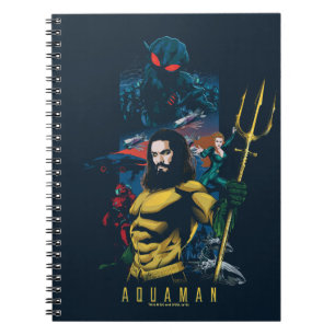 Aquaman   Orin, Mera und Black Manta Graphic Notizblock
