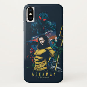 Aquaman   Orin, Mera und schwarze Manta-Grafik Case-Mate iPhone Hülle