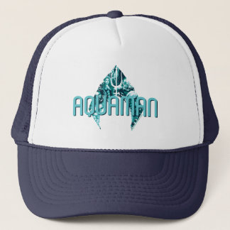 Aquaman | Orin, Meran, Orm & Black Manta in Symbol Truckerkappe