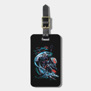 Aquaman Orm, Black Manta, Tylosaur, & Ships Gepäckanhänger