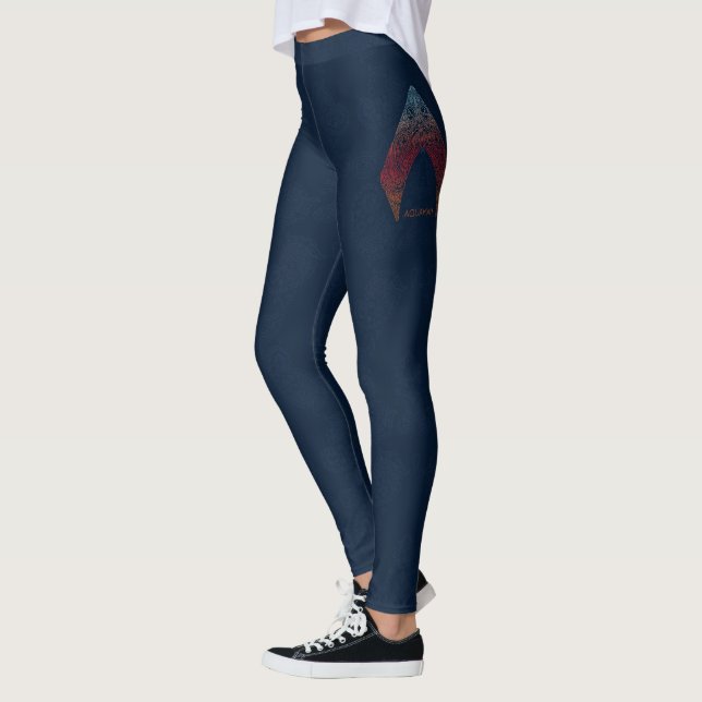 Aquaman | Paisley Aquaman Logo Leggings (Links)