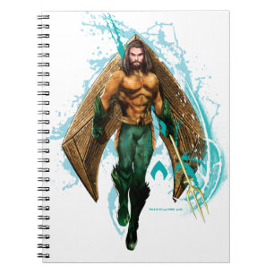 Aquaman   Prince Orin mit Aquaman-Logo Notizblock