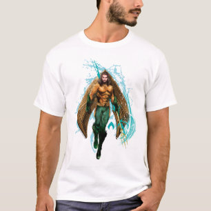 Aquaman Prince Orin mit Aquaman-Logo T-Shirt