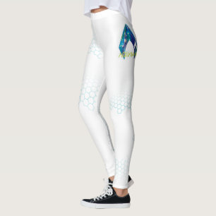 Aquaman Refracted Aquaman Logo Leggings