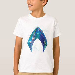Aquaman Refracted Aquaman Logo T-Shirt