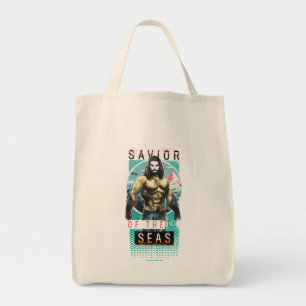Aquaman "Retter der Meer" modernistische Grafik Tragetasche